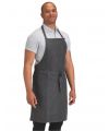 Cross Dyed Denim Bib Apron