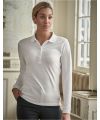 Ladies' Luxury Long Sleeve Stretch Polo