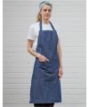 Poly-Cotton Unisex Large Apron with Halter Adjuster