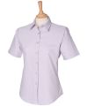 Women's short sleeve classic Oxford shirt