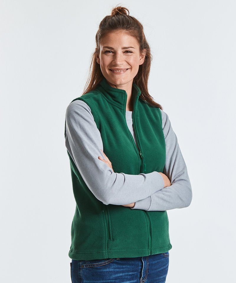 Women's outdoor fleece gilet