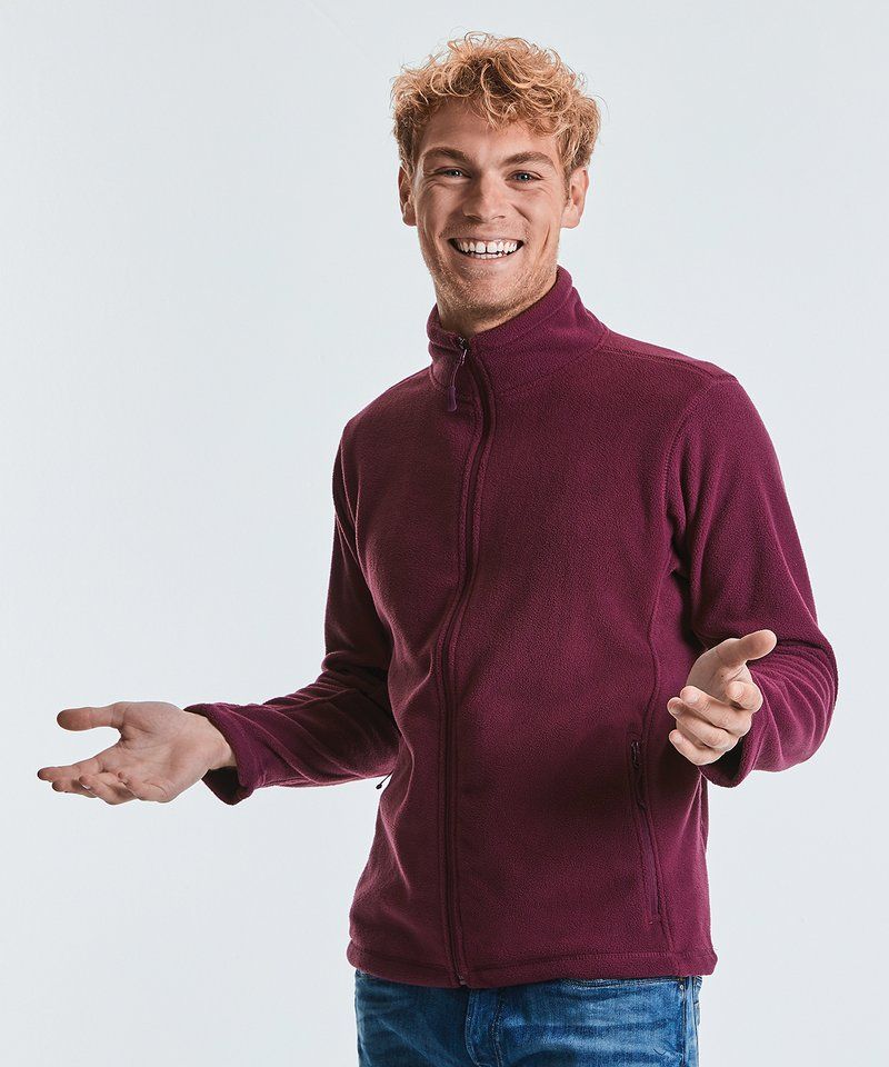 Full-zip outdoor fleece