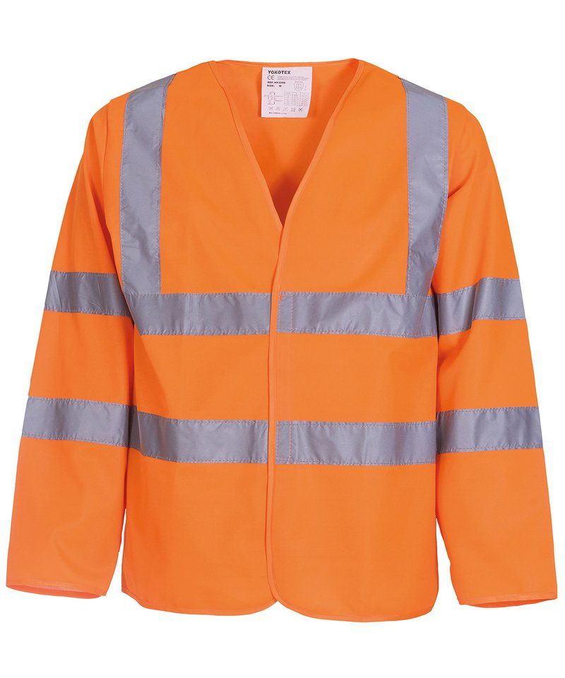 Hi-vis long sleeve waistcoat (HVJ200)