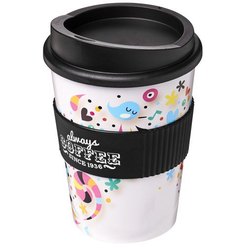 Ceramic Coffee Cup, Double Layer Leak Proof Folding Lid Ceramic Travel Mug,  380ml Eco-friendly Insulated And Reusable Coffee Mug For Travel, Office