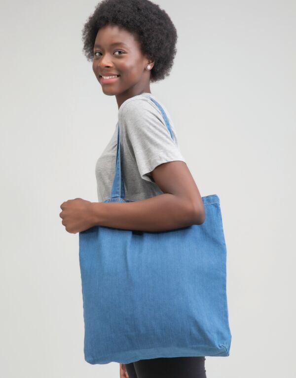 Denim Tote Bag