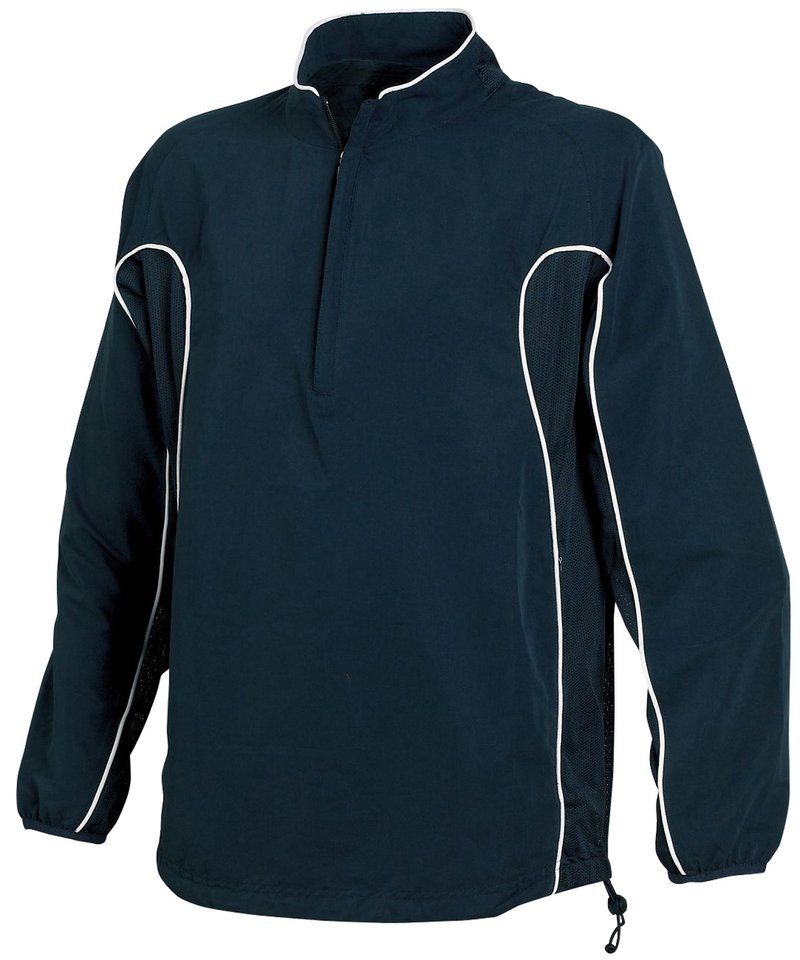 Half zip unlined training top