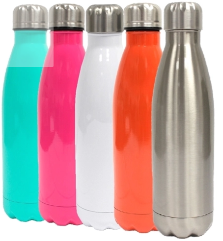 Stainless Steel Water Bottle Gloss - 500ml / 17oz