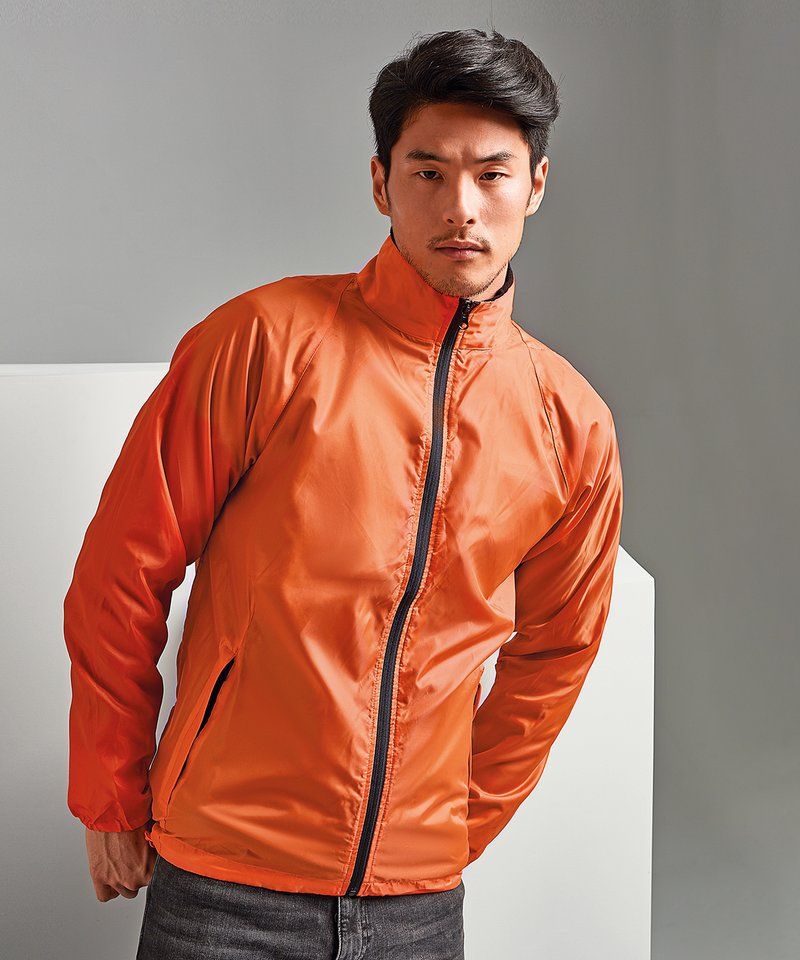 Contrast lightweight jacket