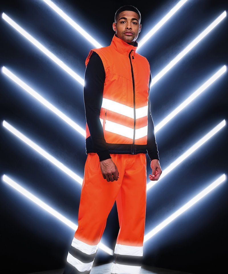 High-vis pro bodywarmer