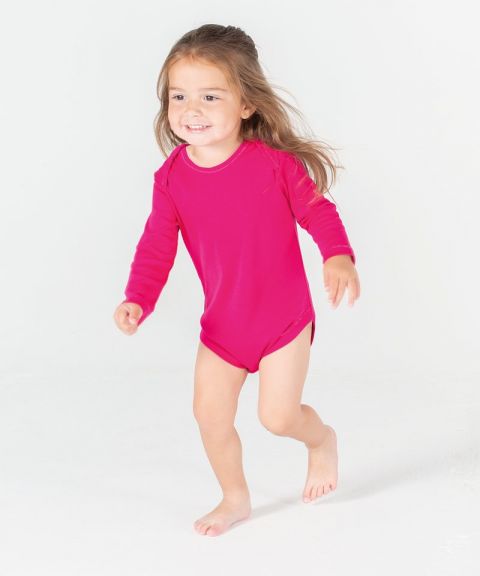 Long sleeve baby bodysuit