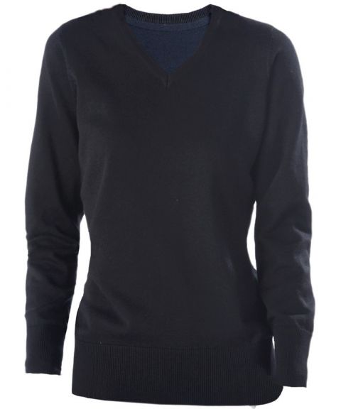 Women's v-neck jumper