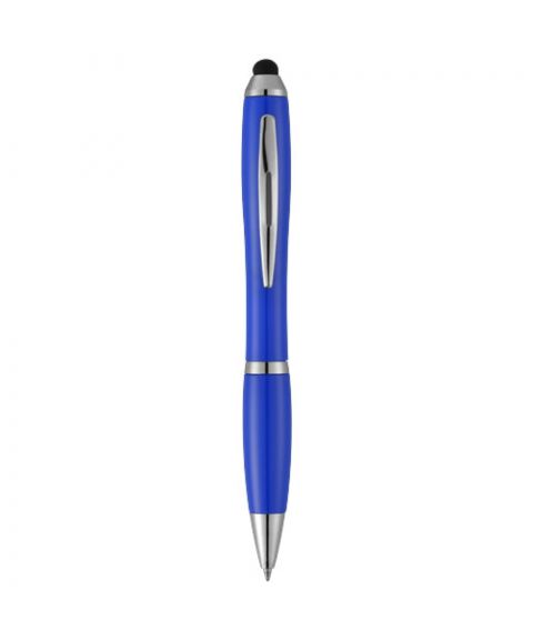 Nash stylus ballpoint pen with coloured grip