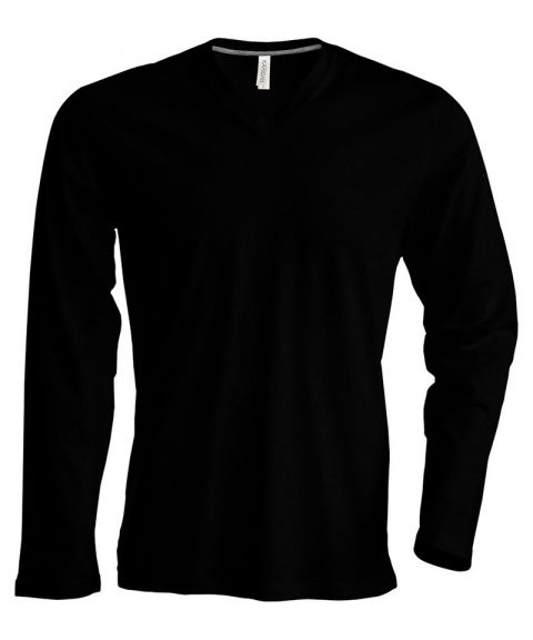 Long sleeve v-neck t-shirt