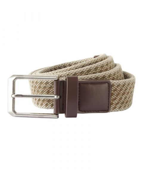 Men's vintage wash canvas belt