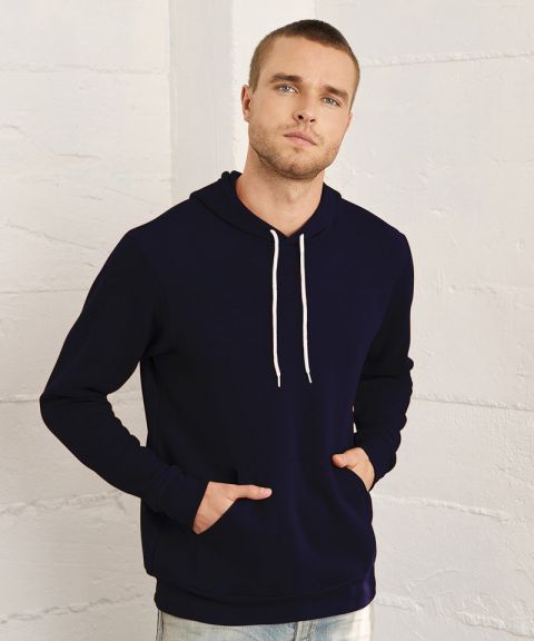 Unisex polycotton fleece pullover hoodie