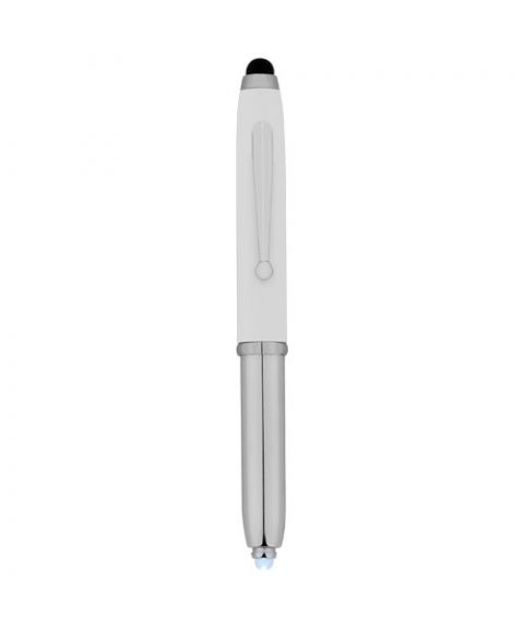 Xenon stylus ballpoint pen with LED light