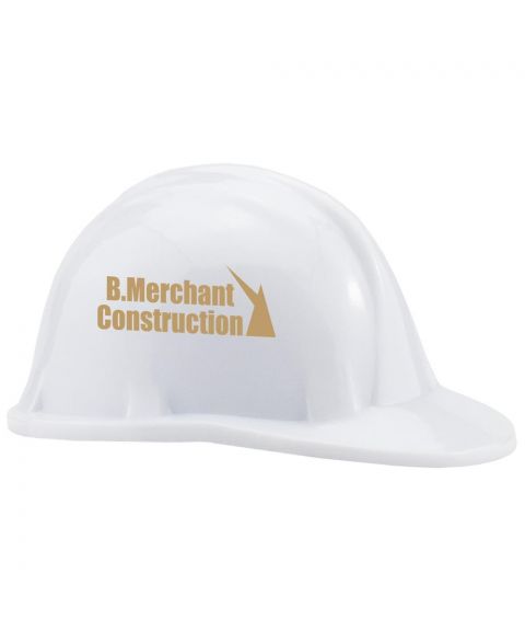 Hard Hat Pencil Sharpener White