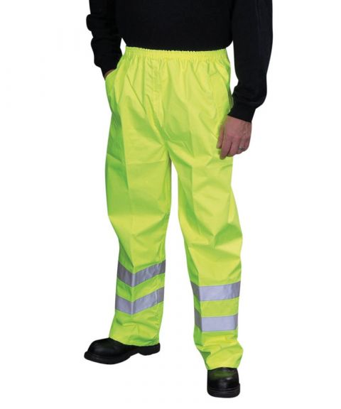 Hi-vis waterproof overtrousers (HVS461)