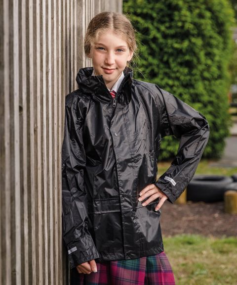 Core junior rain jacket