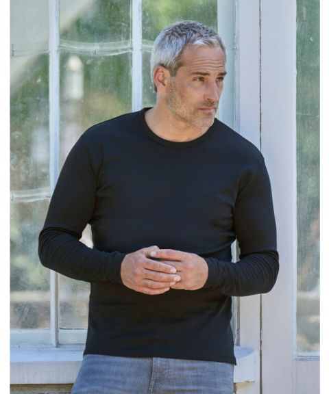 Men's Long Sleeve Interlock Tee