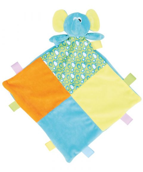 Baby multi-coloured comforter