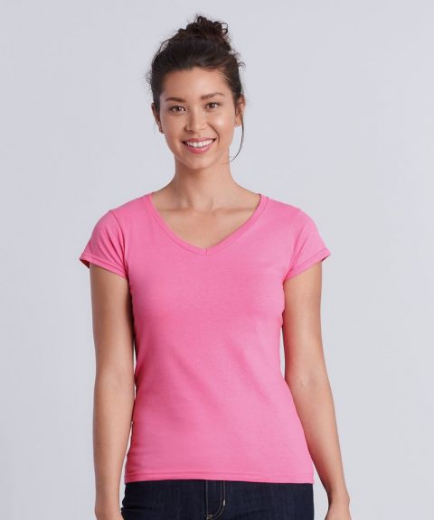 Softstyle™ women's v-neck t-shirt