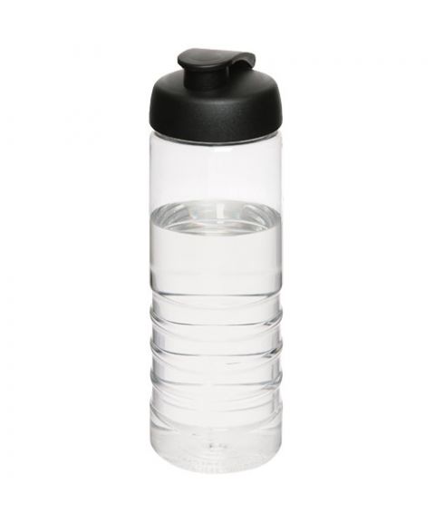 H2O Treble 750 ml flip lid sport bottle