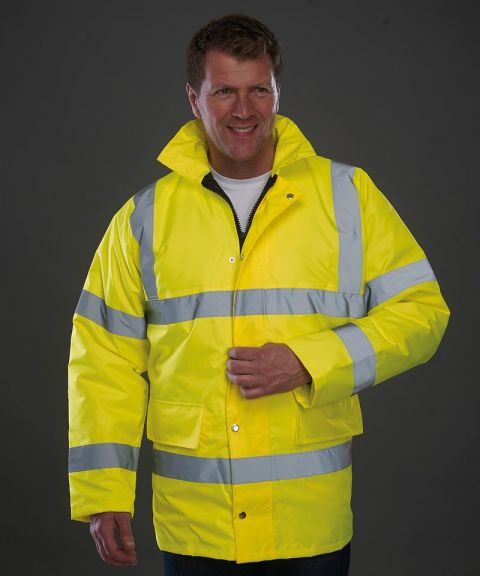 Hi-vis classic motorway jacket (HVP300)