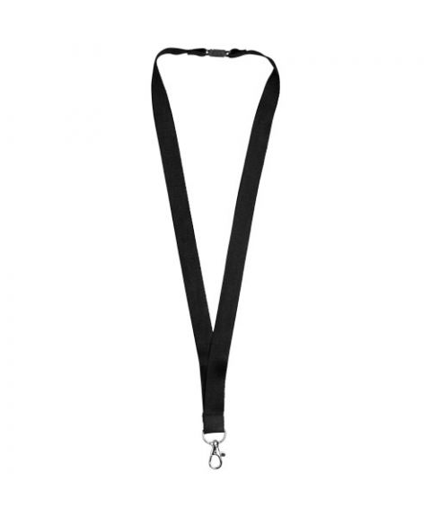 Julian bamboo lanyard with safety clip