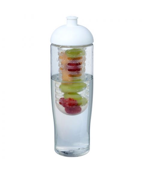 H2O Tempo® 700 ml dome lid sport bottle & infuser