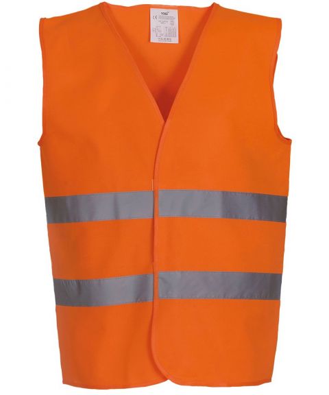 Hi-vis 2-band waistcoat (HVW102)