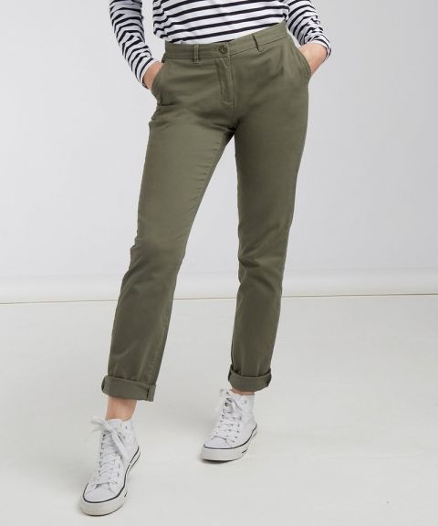 Women's stretch chinos