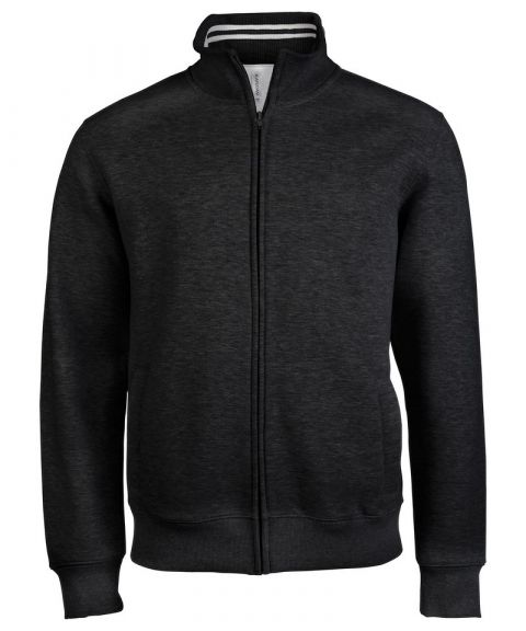 Full-zip fleece jacket