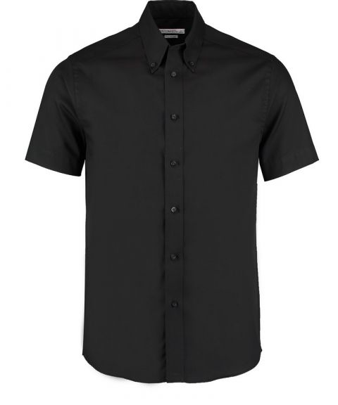 Premium Oxford shirt short-sleeved (tailored fit)