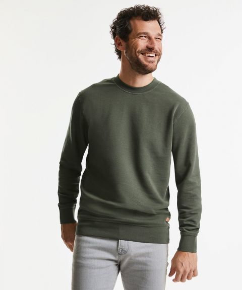 Pure organic reversible sweatshirt