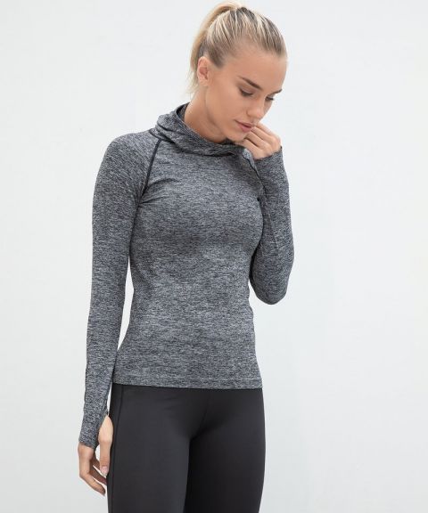 Women's seamless hoodie