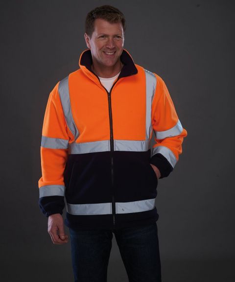 Hi-vis heavyweight fleece jacket (HVK08)