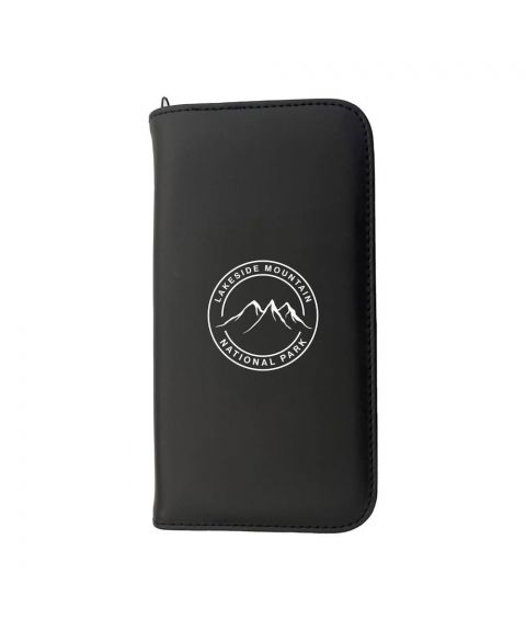 Sorrento Travel Wallet - Black