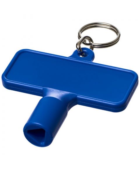 Maximilian rectangular utility key keychain 