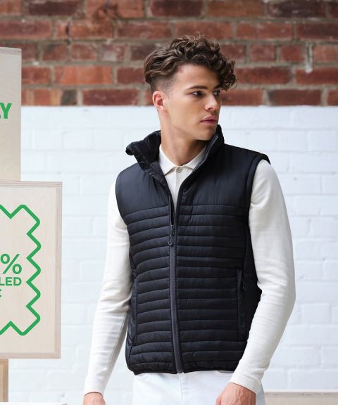 Honestly made recycled insulated bodywarmer