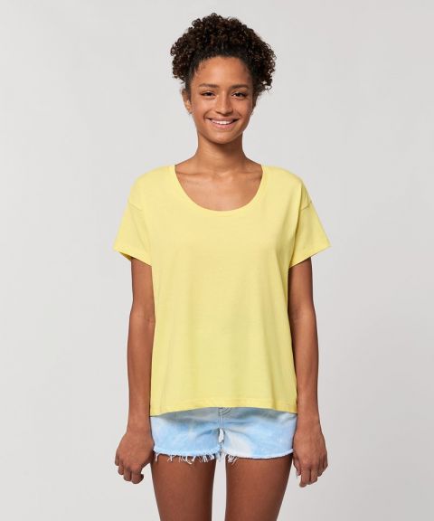 Women's Stella Chiller scoop neck relaxed fit t-shirt (STTW036)