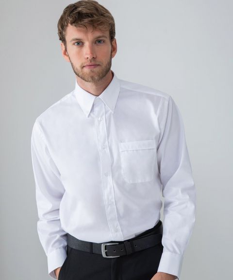 Long sleeve lightweight Oxford