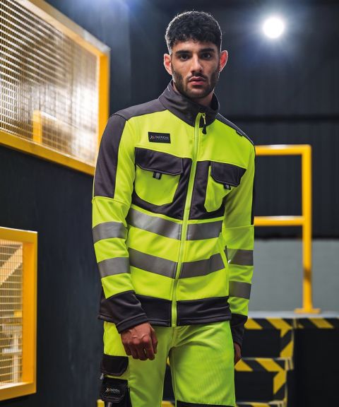 Tactical hi-vis power fleece