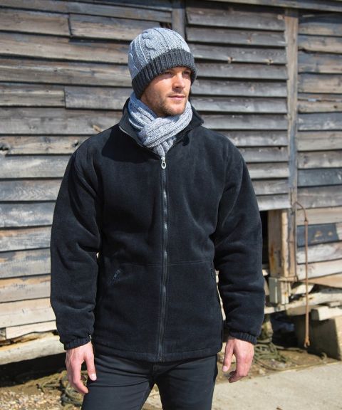 Core padded winter fleece