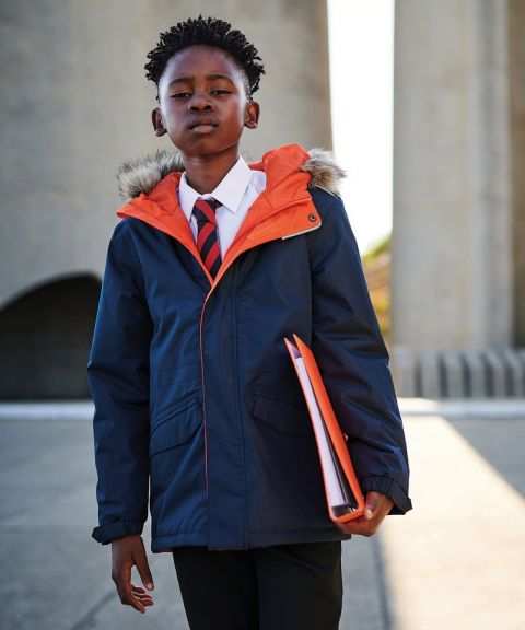 Kids cadet parka jacket