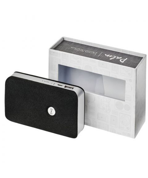 Palm Bluetooth® speaker with wireless power bank