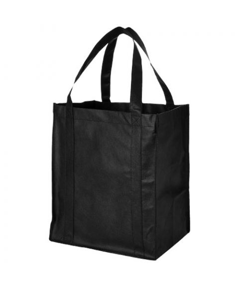 Liberty bottom board non-woven tote bag