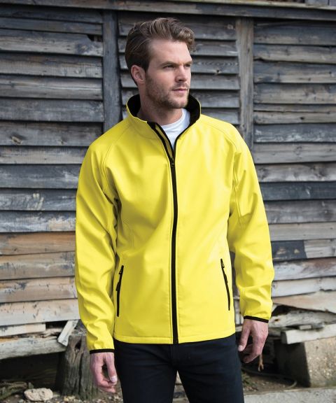 Core printable softshell jacket