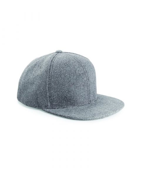 Melton wool snapback