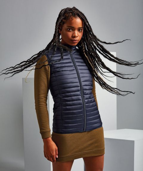 Women's tribe fineline padded gilet